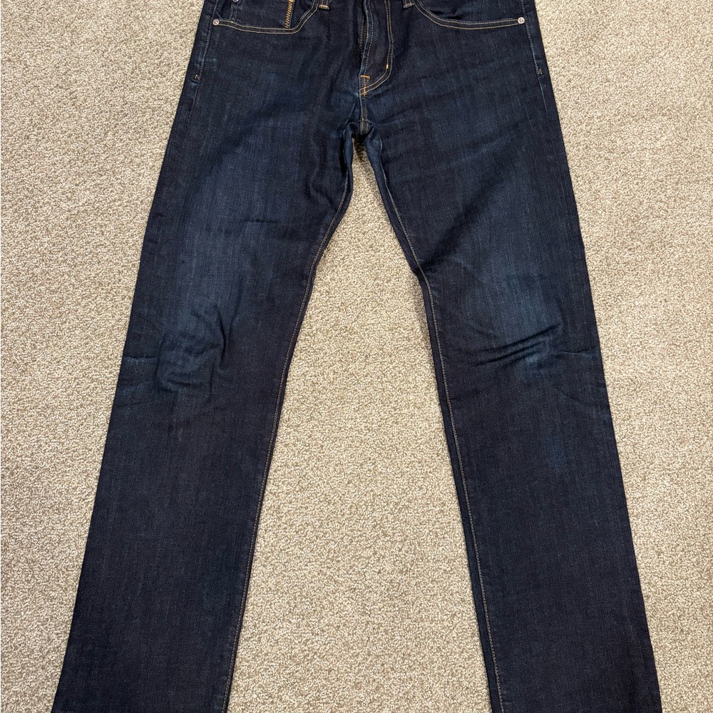 AG Men's Dark Blue Jeans